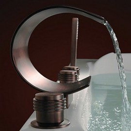 Antik Romanische Wanne Wasserfall / Breite spary / Handdusche inklusive with Keramisches Ventil Zwei Griffe Fünf Löcher for Bronze mit