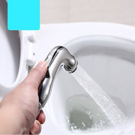 Zeitgenössisch Mittellage Mit ausziehbarer Brause with Messingventil Zwei Griffe Ein Loch for Chrom, Bidet Wasserhahn