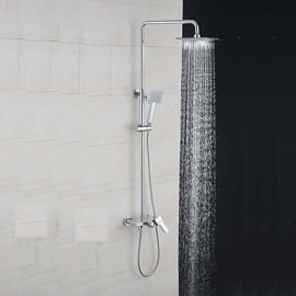 Duscharmaturen - Antik - Regendusche / Handdusche inklusive - Messing ( Korrektur Artikel )