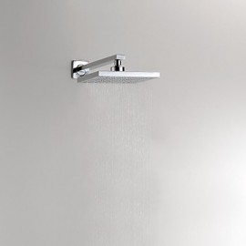 Zeitgenössisch Nur Dusche Regendusche with Keramisches Ventil Einzigen Handgriff Zwei Löcher for Chrom, Duscharmaturen