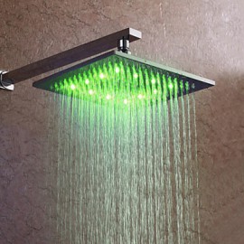 Zeitgenössisch Regendusche Chrom Feature for LED / Regenfall , Duschkopf