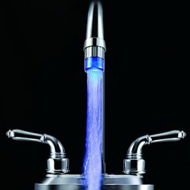 bunten Küchenspüle Universaladapter LED Wasserhahn Düse (automatischer Farbwechsel)