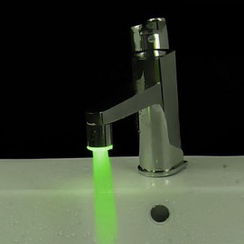 Farbwechsel führte eine Klasse abs verchromt Wasserhahn Sprayer Düse (universelle Kompatibilität)