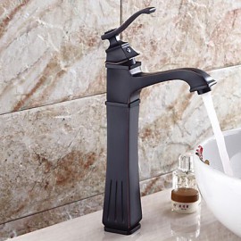 Antik / Rustikal / Art déco/Retro Mittellage Regendusche / Breite spary / Vorspülung with Keramisches VentilEinzigen Handgriff Zwei