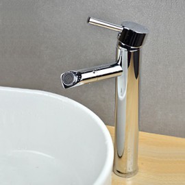 Zeitgenössisch Becken drehbarer with Keramisches Ventil Einhand Ein Loch for Chrom, Waschbecken Wasserhahn