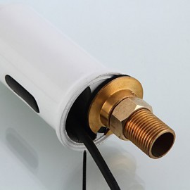 Zeitgenössisch / Rustikal Mittellage Sensor with Elektromagnetventil Hände frei Ein Loch for Korrektur Artikel, Waschbecken Wasserhahn