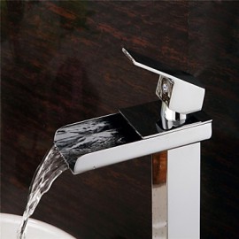 Zeitgenössisch Becken Thermostatische Einhand Ein Loch with Chrom Waschbecken Wasserhahn